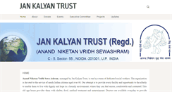 Desktop Screenshot of jankalyantrust.org